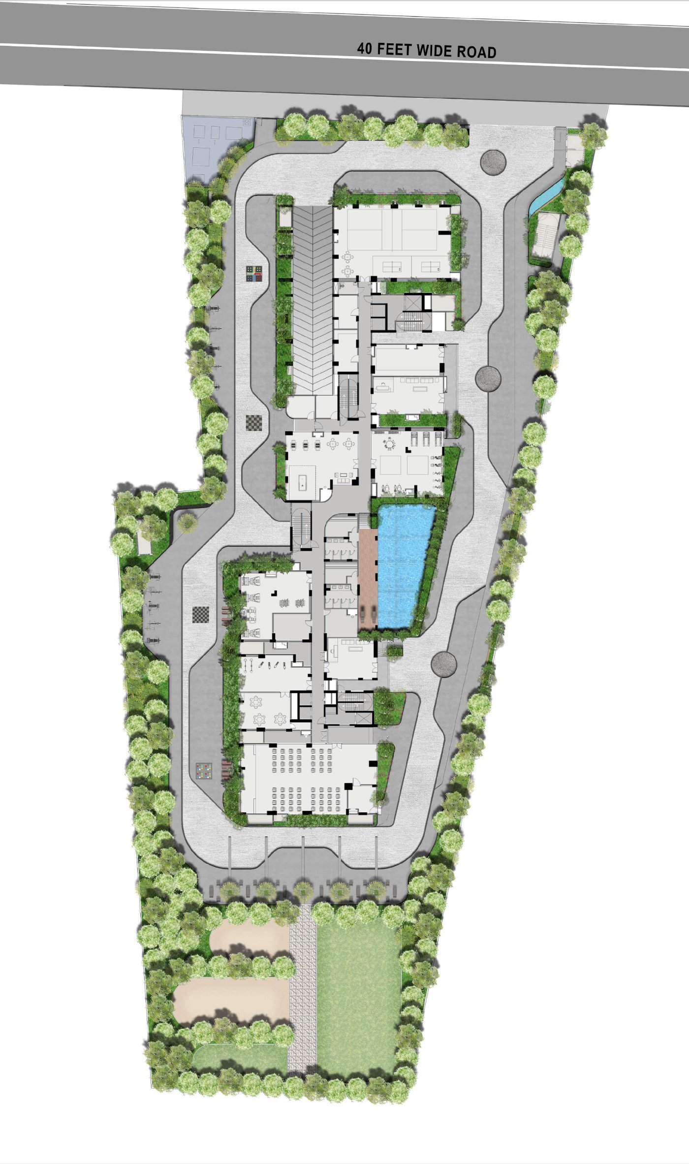 Ground floor master plan
